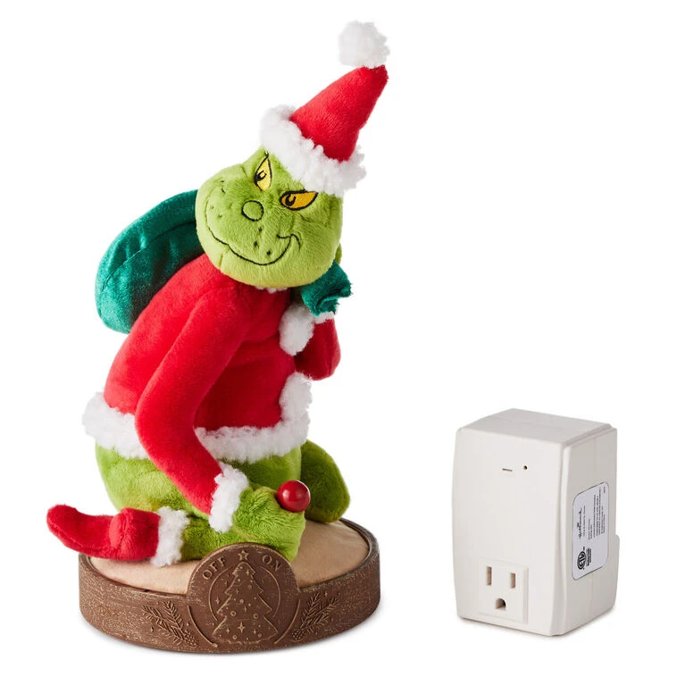 Hallmark Dr. Seuss's How The Grinch Stole Christmas!™ Tree Lighter With Sound 5 Hallmark Dr. Seuss's How The Grinch Stole Christmas!™ Tree Lighter With Sound - Image 3
