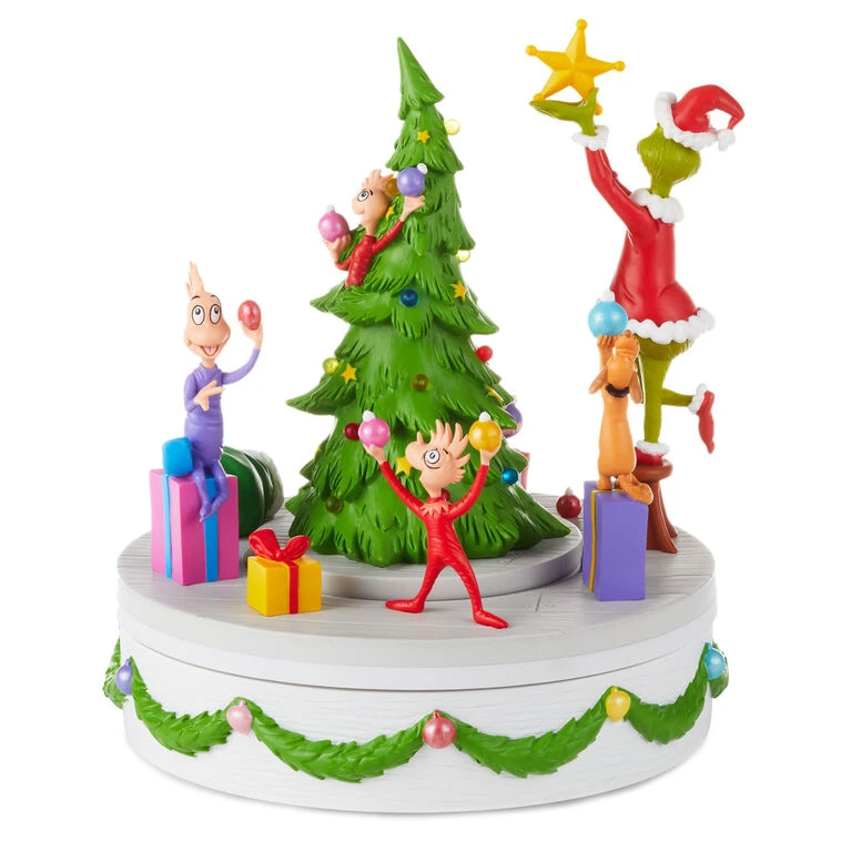 Hallmark Dr. Seuss's How The Grinch Stole Christmas!™ Musical Figurine With Light And Motion 4 Hallmark Dr. Seuss's How The Grinch Stole Christmas!™ Musical Figurine With Light And Motion - Image 2