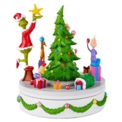 Hallmark Dr. Seuss's How The Grinch Stole Christmas!™ Musical Figurine With Light And Motion 9 Hallmark Dr. Seuss's How The Grinch Stole Christmas!™ Musical Figurine With Light And Motion -Hallmark Store Grinch Musical Figurine With Light and Motion 1XKT5598 03