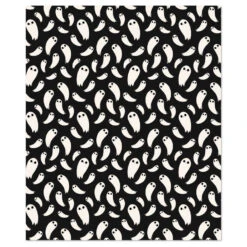 Hallmark Grinning Ghosts Throw Blanket, 50x60 10 Hallmark Grinning Ghosts Throw Blanket, 50x60 -Hallmark Store Grinning Ghosts Throw Blanket 1HGN5305 04