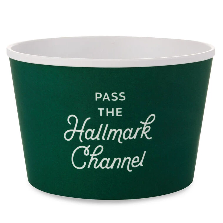 Hallmark Channel Holiday Movie-Watching Popcorn Snack Bowls, Set Of 4 4 Hallmark Channel Holiday Movie-Watching Popcorn Snack Bowls, Set Of 4 - Image 2