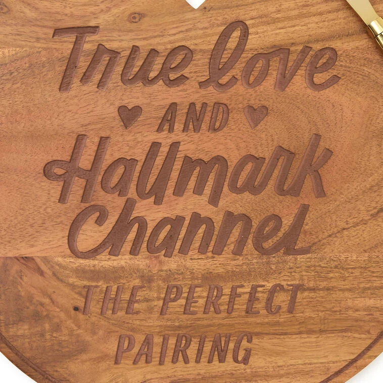 Hallmark Channel True Love Charcuterie Board With Spreader, 12" 5 Hallmark Channel True Love Charcuterie Board With Spreader, 12" - Image 3