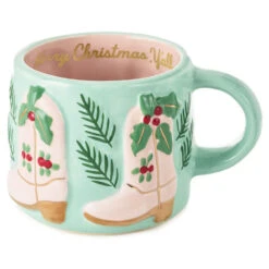 Hallmark X Opry® Cowboy Boots Sculpted Mug