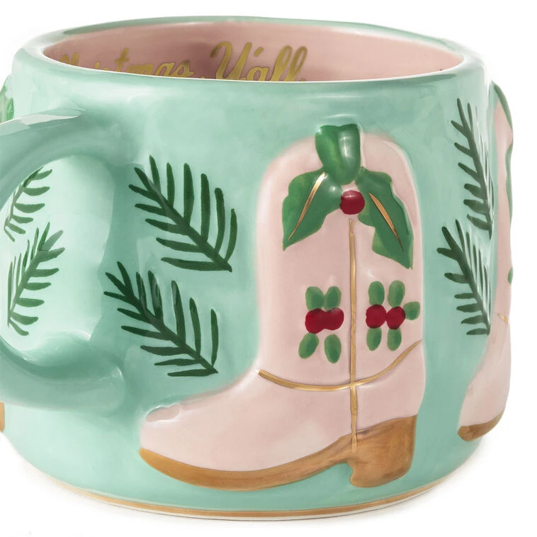 Hallmark X Opry® Cowboy Boots Sculpted Mug 4 Hallmark X Opry® Cowboy Boots Sculpted Mug - Image 2