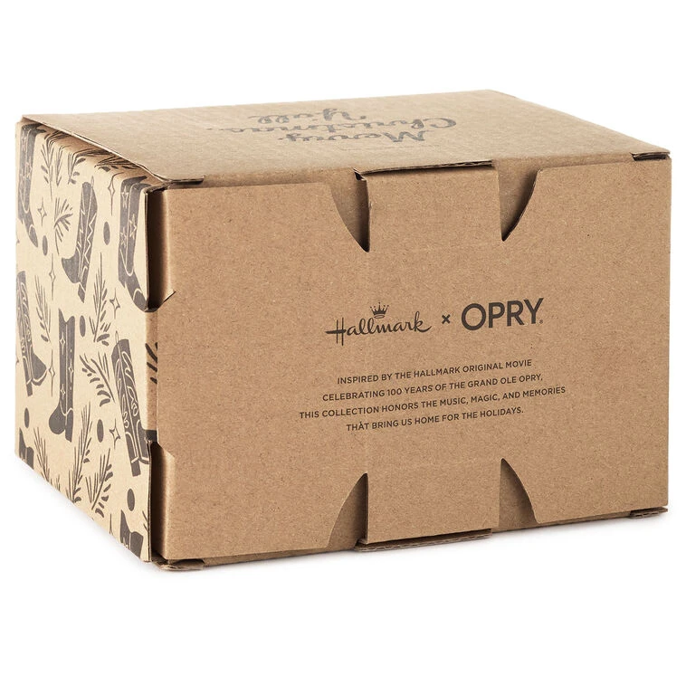 Hallmark X Opry® Cowboy Boots Sculpted Mug 6 Hallmark X Opry® Cowboy Boots Sculpted Mug - Image 4