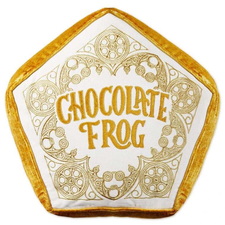 Hallmark Harry Potter™ Chocolate Frog Box Throw Pillow, 14" 3 Hallmark Harry Potter™ Chocolate Frog Box Throw Pillow, 14"