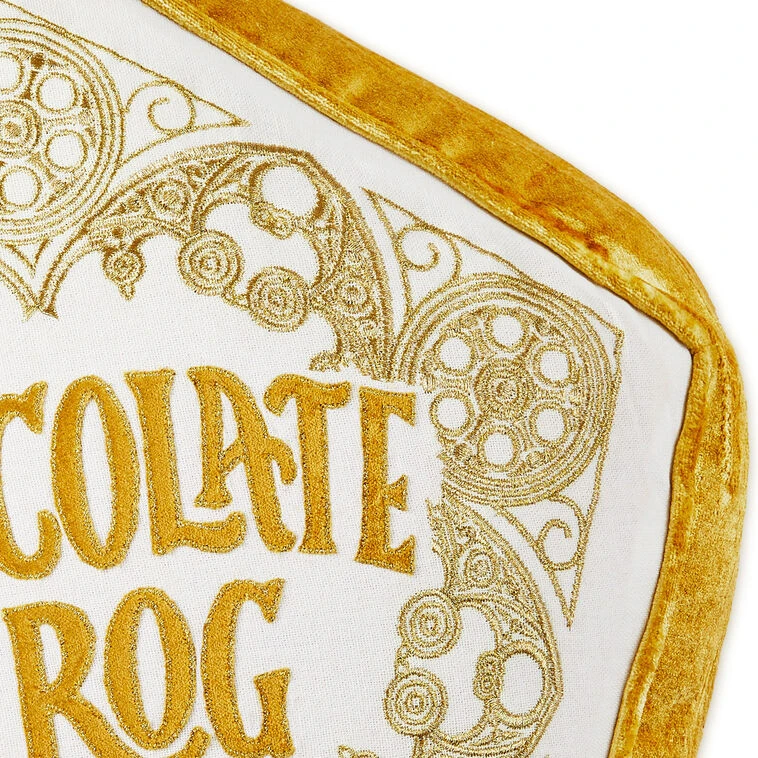 Hallmark Harry Potter™ Chocolate Frog Box Throw Pillow, 14" 6 Hallmark Harry Potter™ Chocolate Frog Box Throw Pillow, 14" - Image 4