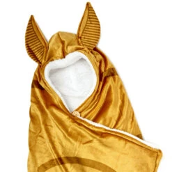 Hallmark Harry Potter™ Golden Snitch™ Hooded Blanket, 70x50 -Hallmark Store Harry Potter Golden Snitch Hooded Blanket 1HPO1113 02