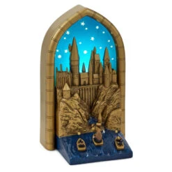 Hallmark Harry Potter™ Hogwarts™ Light-Up Bookshelf Decoration, 9.1" -Hallmark Store Harry Potter Hogwarts Book Nook Decor With Light 1HPO1123 03