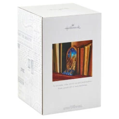 Hallmark Harry Potter™ Hogwarts™ Light-Up Bookshelf Decoration, 9.1" -Hallmark Store Harry Potter Hogwarts Book Nook Decor With Light 1HPO1123 08