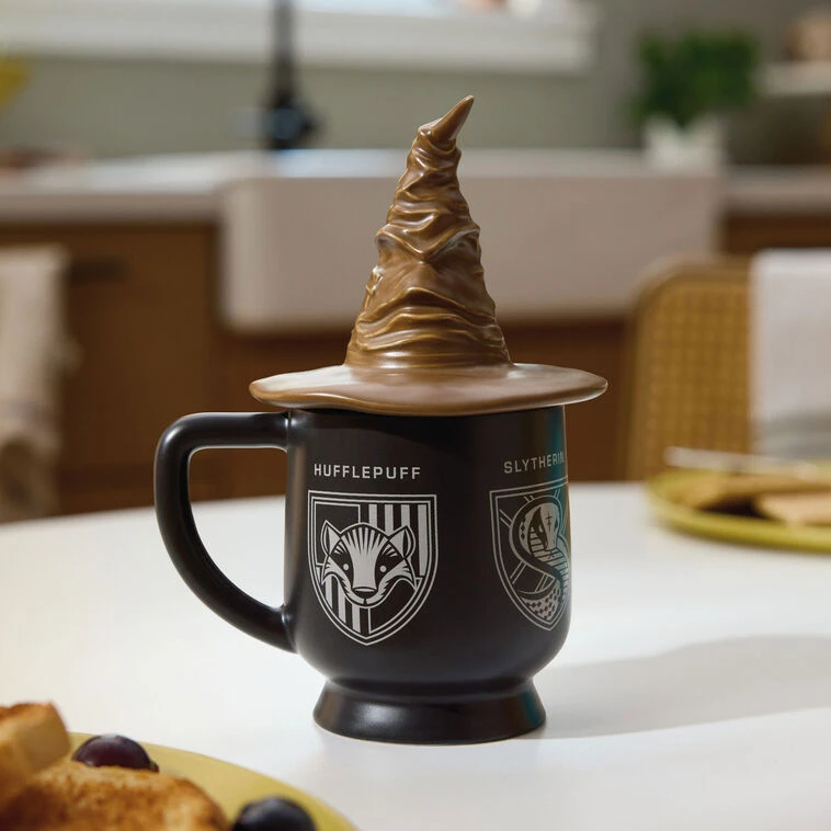 Hallmark Harry Potter™ Sorting Hat™ Mug With Sound, 13 Oz. 9 Hallmark Harry Potter™ Sorting Hat™ Mug With Sound, 13 Oz. - Image 7