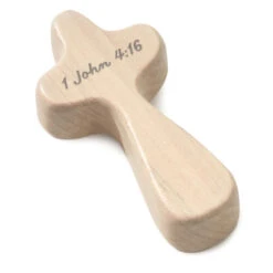 Hallmark Love Heart Mini Comfort Cross, 2.25" -Hallmark Store Heart Design Mini Comfort Cross for Pocket 1FAI1303 02