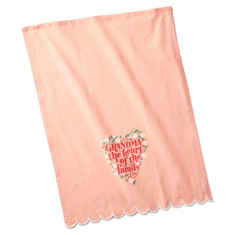 Hallmark Grandma Heart Of The Home Tea Towel, 18x26 4 Hallmark Grandma Heart Of The Home Tea Towel, 18x26 - Image 2