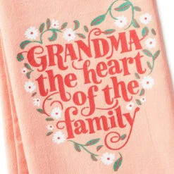 Hallmark Grandma Heart Of The Home Tea Towel, 18x26 9 Hallmark Grandma Heart Of The Home Tea Towel, 18x26 -Hallmark Store Heart of the Home Kitchen Towel for Grandma 1SNN1203 03