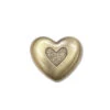Hallmark Always In My Heart Metal Pocket Token -Hallmark Store HeartShaped Metal Wishing Token 1BIT2012 01