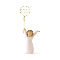 Willow Tree Here's To You 2025 Girl With Balloon Figurine, 6" H