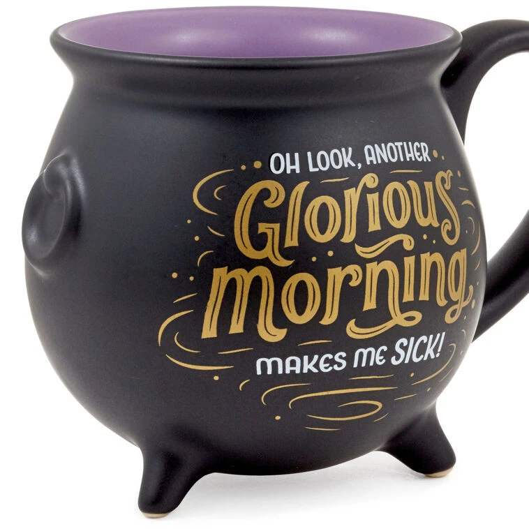 Hallmark Disney Hocus Pocus Cauldron-Shaped Mug, 17.5 Oz. 5 Hallmark Disney Hocus Pocus Cauldron-Shaped Mug, 17.5 Oz. - Image 3