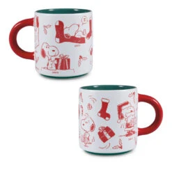 Hallmark Peanuts® Holiday Snoopy Through The Decades Mug, 17.5 Oz.