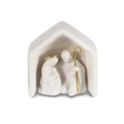 Hallmark Miniature Porcelain Nativity Figurines, Set Of 2