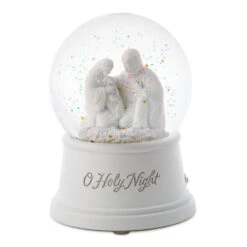 Hallmark Holy Family Snow Globe With Music