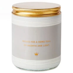 Hallmark Home Sweet Home Scented Single-Wick Jar Candle, 7 Oz. 10 Hallmark Home Sweet Home Scented Single-Wick Jar Candle, 7 Oz. -Hallmark Store Home Sweet Home Linen Sandalwood Scented Jar Candle 1FCD1014 03