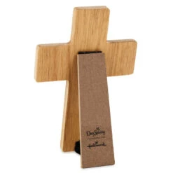 Hallmark Hope Will Not Disappoint Wood Cross Sign -Hallmark Store Hope Bible Quote Wooden Cross Dcor 1REL2034 02