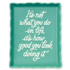Hallmark How Good You Look Funny Trinket Tray 7 Hallmark How Good You Look Funny Trinket Tray -Hallmark Store How Good You Look Funny Trinket Dish 1SHX1016 02