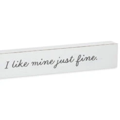 Hallmark I Don't Need A Second Opinion Wood Quote Sign, 23.5x2 9 Hallmark I Don't Need A Second Opinion Wood Quote Sign, 23.5x2 -Hallmark Store I Dont Need a Second Opinion Wood Quote Sign 1WOD3177 04