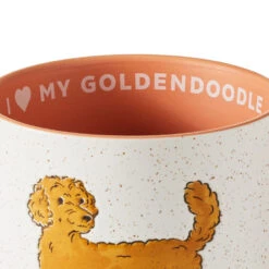 Hallmark I Heart My Goldendoodle Mug, 16 Oz. -Hallmark Store I Heart My Goldendoodle Ceramic Mug 1MUG3603 03