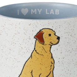 Hallmark I Heart My Lab Mug, 16 Oz. 8 Hallmark I Heart My Lab Mug, 16 Oz. -Hallmark Store I Heart My Lab Ceramic Mug 1MUG3636 03