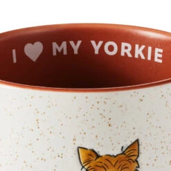 Hallmark I Heart My Yorkie Mug, 16 Oz. 8 Hallmark I Heart My Yorkie Mug, 16 Oz. -Hallmark Store I Heart My Yorkie Ceramic Mug 1MUG3606 03