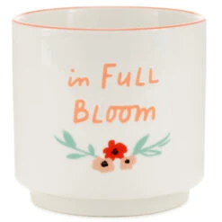 Hallmark In Full Bloom CeramicPlanter