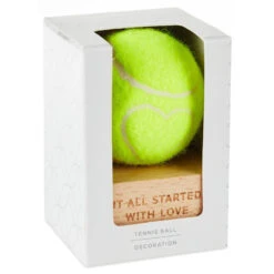 Hallmark It All Started With Love Tennis Ball With Heart 11 Hallmark It All Started With Love Tennis Ball With Heart -Hallmark Store It All Started With Love Tennis Ball With Heart 1ERL1219 05