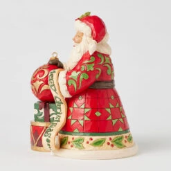Enesco Jim Shore Heartwood Creek Santa Figurine With 2025 Dated Ornament, 7.5" 8 Enesco Jim Shore Heartwood Creek Santa Figurine With 2025 Dated Ornament, 7.5" -Hallmark Store Jim Shore 2025 Dated Hallmark Exclusive Santa Figurine 6017053 03