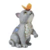 Enesco Jim Shore Cat And Butterfly Mini Figurine, 3.2" 2 Enesco Jim Shore Cat And Butterfly Mini Figurine, 3.2" -Hallmark Store Jim Shore Cat and Butterfly Mini Figurine 6016382 01