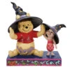 Enesco Jim Shore Disney Winnie The Pooh And Piglet In Witch Hats Figurine, 6" -Hallmark Store Jim Shore Disney Pooh and Piglet Witch Hats Figurine 6016595 01