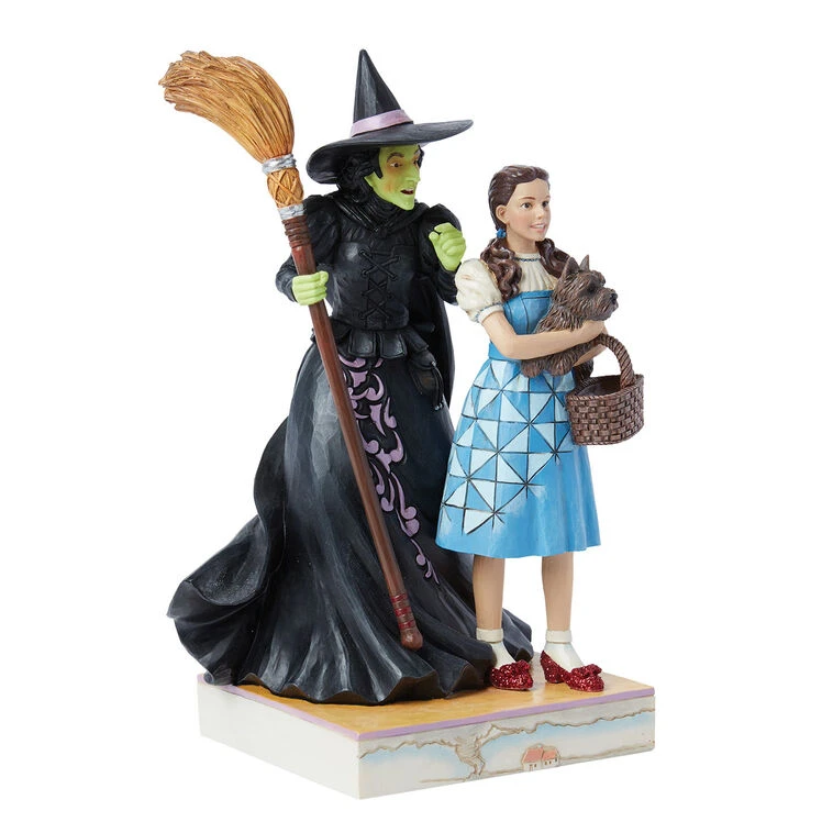 Enesco Jim Shore The Wizard Of Oz Dorothy And The Wicked Witch Figurine, 8.5" 5 Enesco Jim Shore The Wizard Of Oz Dorothy And The Wicked Witch Figurine, 8.5" - Image 3