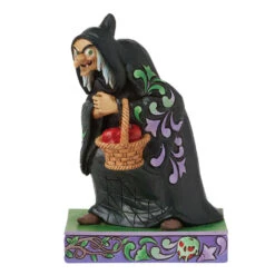 Enesco Jim Shore Disney Snow White Old Hag Figurine, 4.7"