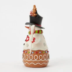 Enesco Jim Shore Heartwood Creek Gingerbread Snowman Figurine, 7" 8 Enesco Jim Shore Heartwood Creek Gingerbread Snowman Figurine, 7" -Hallmark Store Jim Shore Gingerbread Snowman Figurine 6017265 03