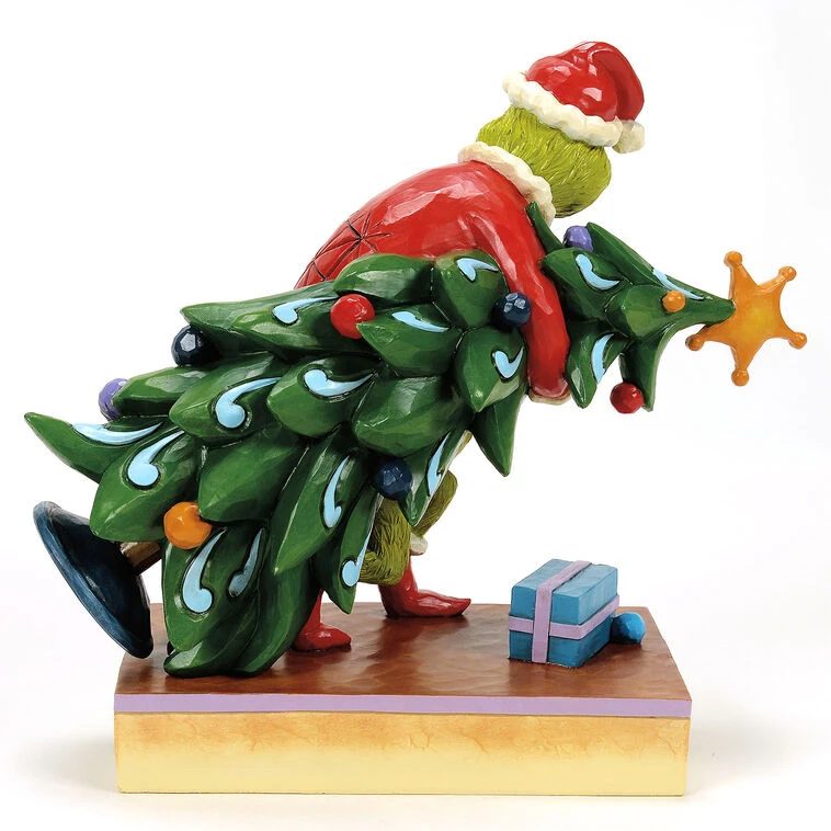 Enesco Jim Shore Grinch Stealing Christmas Tree, 7.4" 4 Enesco Jim Shore Grinch Stealing Christmas Tree, 7.4" - Image 2