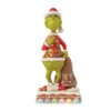 Enesco Jim Shore Grinch With Presents Eating Gingerbread Figurine, 8" -Hallmark Store Jim Shore Grinch With Gifts and Gingerbread Figurine 6017058 01