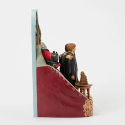 Enesco Jim Shore Harry Potter, Ron And Hermione With Train Figurine, 9" -Hallmark Store Jim Shore Harry Potter and Friends Resin Statue 6016707 06