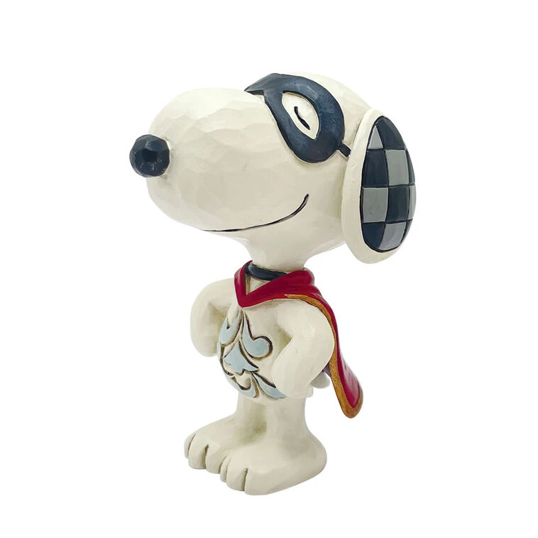 Enesco Jim Shore Peanuts Snoopy Superhero Mini Figurine, 3.1" 3 Enesco Jim Shore Peanuts Snoopy Superhero Mini Figurine, 3.1"