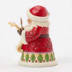 Enesco Jim Shore Heartwood Creek Santa With List Mini Figurine, 3.86" 9 Enesco Jim Shore Heartwood Creek Santa With List Mini Figurine, 3.86" -Hallmark Store Jim Shore Santa Checking List Mini Figurine 6017275 03
