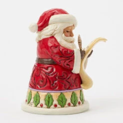 Enesco Jim Shore Heartwood Creek Santa With List Mini Figurine, 3.86" 10 Enesco Jim Shore Heartwood Creek Santa With List Mini Figurine, 3.86" -Hallmark Store Jim Shore Santa Checking List Mini Figurine 6017275 04