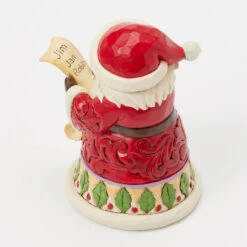 Enesco Jim Shore Heartwood Creek Santa With List Mini Figurine, 3.86" 11 Enesco Jim Shore Heartwood Creek Santa With List Mini Figurine, 3.86" -Hallmark Store Jim Shore Santa Checking List Mini Figurine 6017275 05