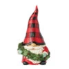 Enesco Jim Shore Heartwood Creek Gnome Wearing Wreath Figurine, 5.51" 1 Enesco Jim Shore Heartwood Creek Gnome Wearing Wreath Figurine, 5.51" -Hallmark Store Jim Shore Santa Gnome Wearing Wreath Figurine 6017026 01