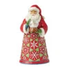 Enesco Jim Shore Heartwood Creek Santa Holding Snow Globe Figurine, 10.6" 2 Enesco Jim Shore Heartwood Creek Santa Holding Snow Globe Figurine, 10.6" -Hallmark Store Jim Shore Santa Holding a Snow Globe Figurine 6017003 01