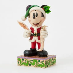 Enesco Jim Shore Disney Santa Mickey Checks His List Figurine, 7.75" -Hallmark Store Jim Shore Santa Mickey Checking His List Figurine 6016890 04