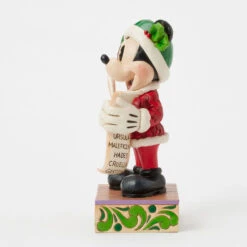 Enesco Jim Shore Disney Santa Mickey Checks His List Figurine, 7.75" -Hallmark Store Jim Shore Santa Mickey Checking His List Figurine 6016890 05